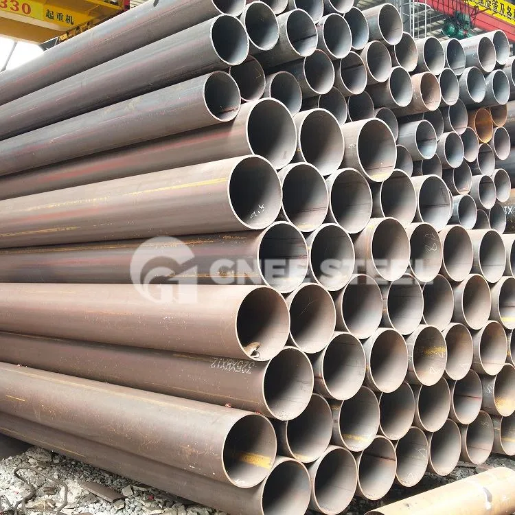 A672 L65 EFW Pibell wedi'i Weldio Syth