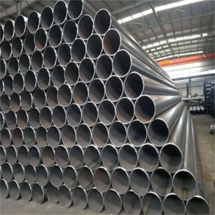 ASTM A252 Carbon Steel Seam syth wedi'i Weldio