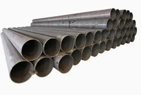 Dia mawr Q195 Pibellau Llinell Dŵr Dur Carbon Sêm syth