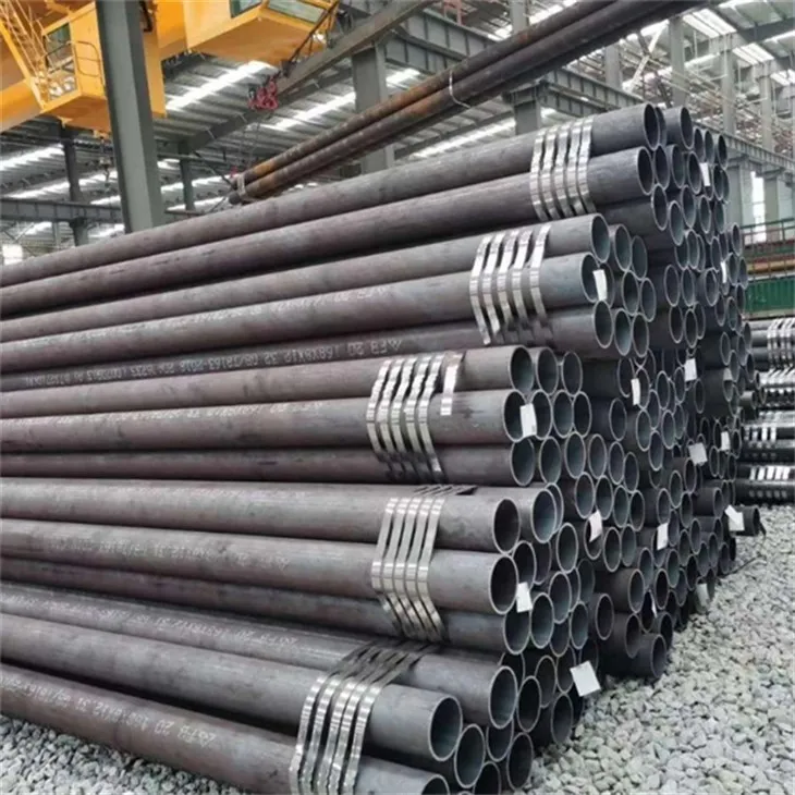 Carbon ASTM A106 Gr. B Pibell Syth wedi'i Weldio