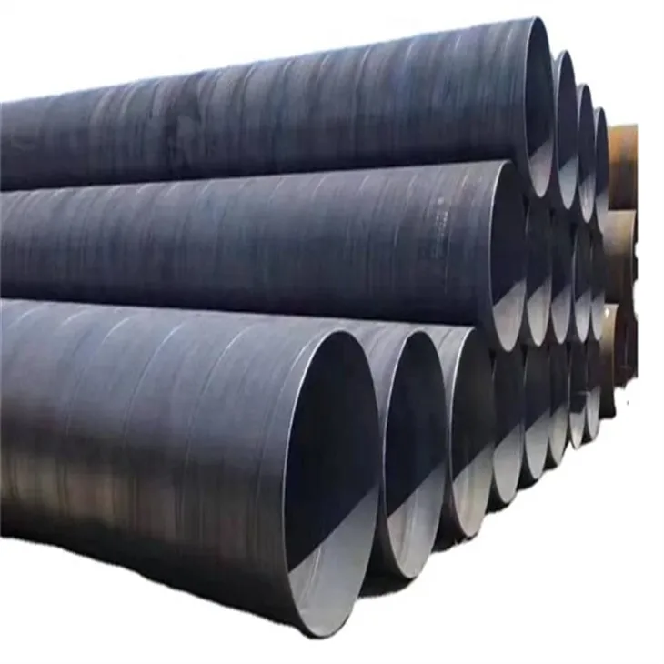 Q235B DN1400 Diamedr Mawr Troellog Pibell Weldiedig