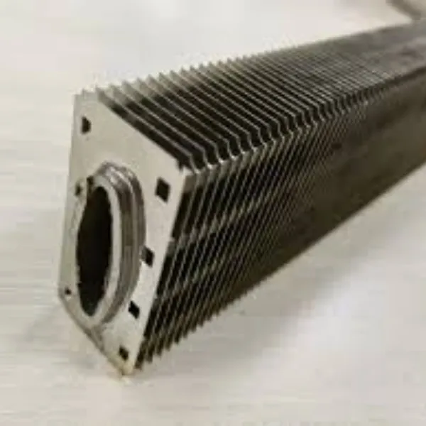 Tiwb Elliptig Gyda Thiwb Esgyll Hirsgwar| Tiwb Finned Hirgrwn