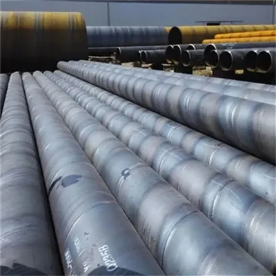 Pibell Dur Wedi'i Weldio A53 Carbon Black Spiral