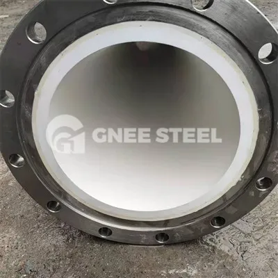 Pibell wedi'i leinio â seramig