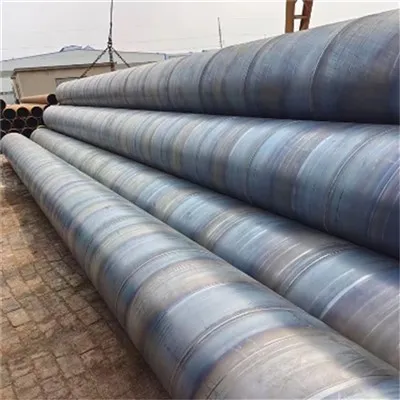 Q235B DN500 Diamedr Mawr Troellog Pibell Weldiedig